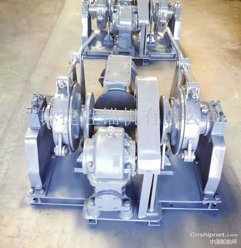 江苏捷胜狂奔在锚机业绩和技术双攀升的大道上