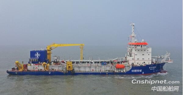 振华重工6500方耙吸式挖泥船“航浚6008”完工