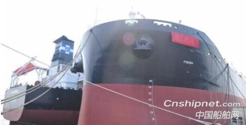 扬子江船业3艘82000DWT散货船同日命名