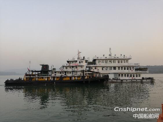 中江船业3艘宜宾海事趸船全部按期交付
