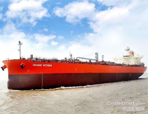 常石集团（舟山）造船首艘LRI型化学品油轮交付
