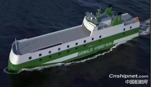 金陵船厂首艘7800米车道滚装船点火开工