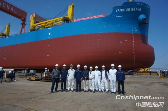舟山长宏国际一艘63500DWT散货船顺利下水
