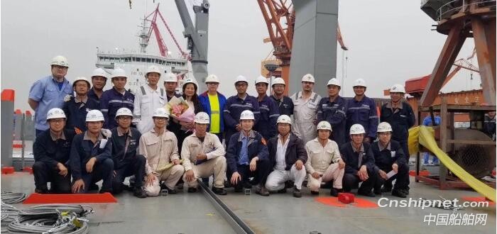 黄埔文冲1100TEU商货船“TROPIC JEWEL”成功交付