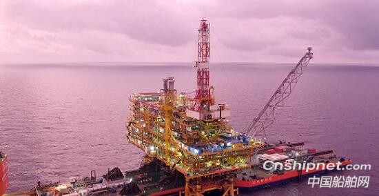 国内第二大海洋油气加工中心“东方13-2中心处理平台”顺利安装