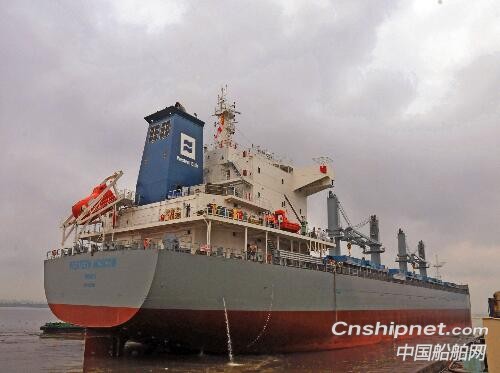 江门市南洋船舶工程39300DWT散货船圆满完成试航