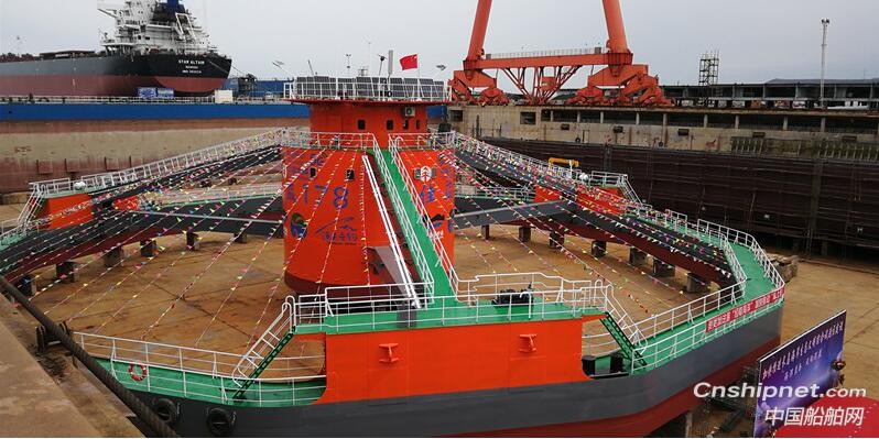 京鲁船业佳益178号”深水智能网箱平台竣工仪式圆满完成