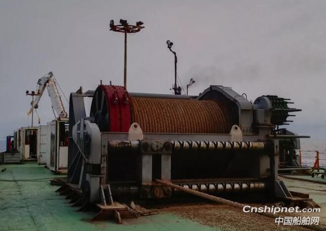 振华重工8台液压定位绞车助力国内第二大油气处理平台完成安装