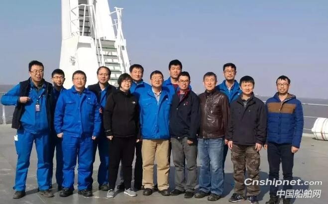 江南造船新一代海洋综合科考船“东方红3”船试航