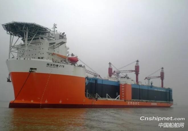 七〇八所获8万吨级半潜打捞工程船订单