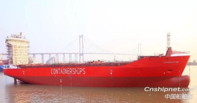 黄埔文冲H5511双燃料船圆满试航