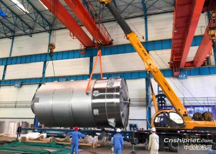 大船集团27.5MW尾气洗涤脱硫塔项目顺利发运