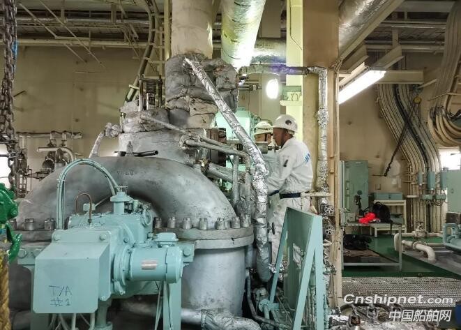 华润大东船务工程“阿尔哈兹纳”号液化天然气船修理完工