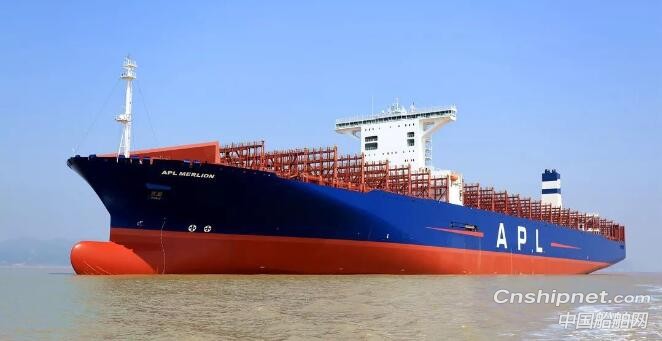 舟山中远海运重工改装一新的达飞海运