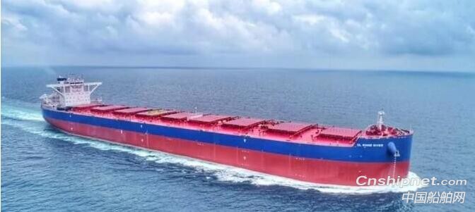 扬子江船业10艘208000DWT系列散货船首制船命名交付