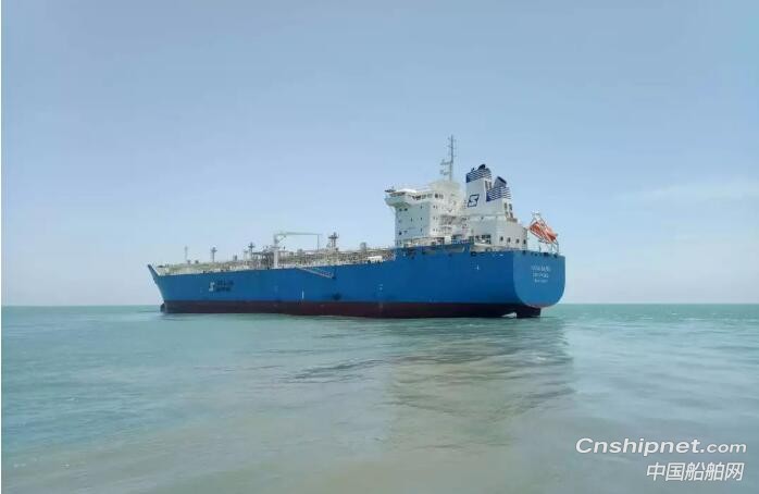 全球第一艘采用“LNT A-Box液罐系统”LNG运输船完成气试