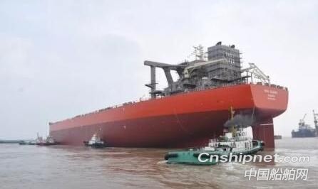 新时代造船325000吨矿砂船“SEA GUAIBA”号顺利下水