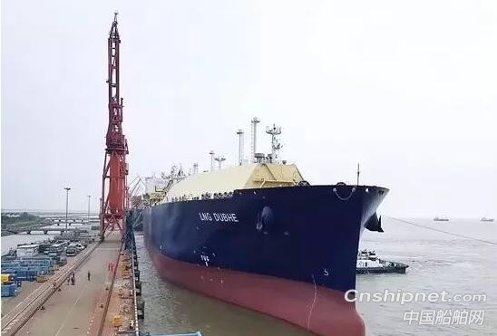沪东中华造船YAMAL LNG首船试航