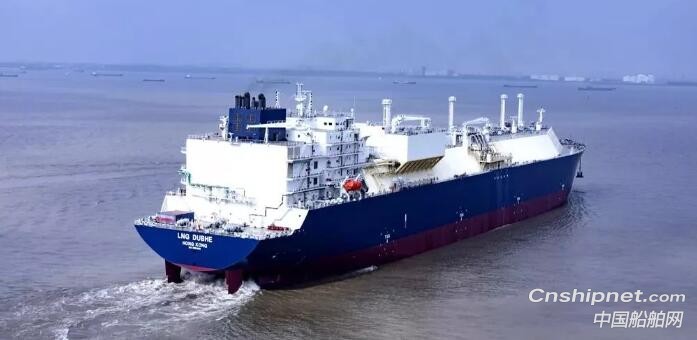 沪东中华造船YAMAL LNG首船试航