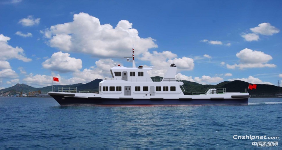 江龙船艇30米级引航交通船开工