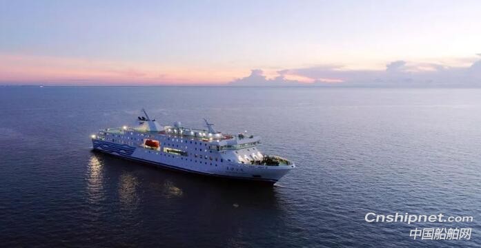 广船国际“三沙2号”交通补给船签字交付