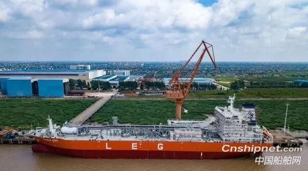 中集太平洋海工第二艘22000m³液化乙烯船交付