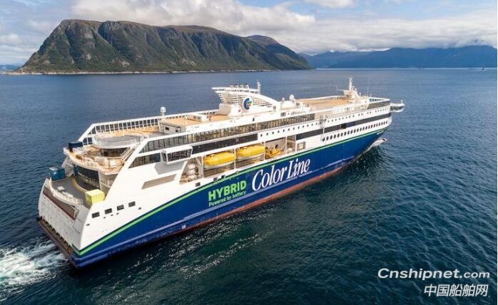 全球最大的插电式混合动力船近日交付