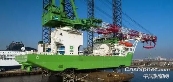 达门修船厂重型自升式平台“Apollo”完成改装
