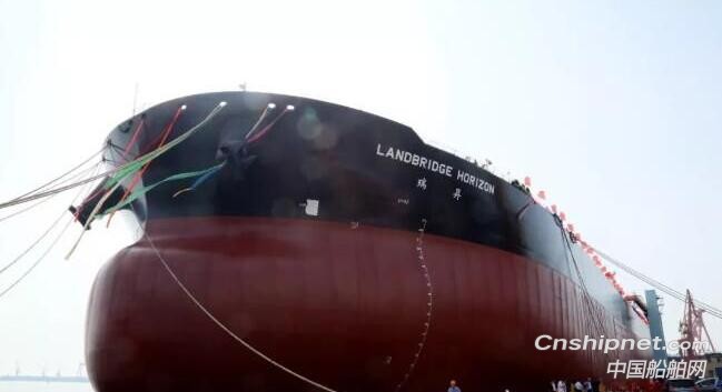 大船集团30万吨VLCC“瑞昇”号交付