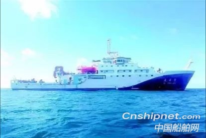 我国第一艘4000吨级大洋综合资源调查船“大洋号”综合海试