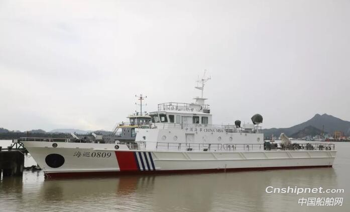 江龙船艇50米级巡逻艇首次巡航