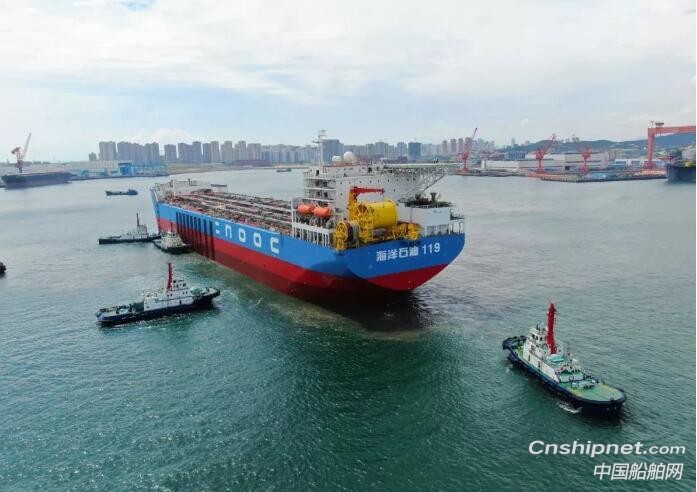 北船重工“海洋石油119”FPSO交付
