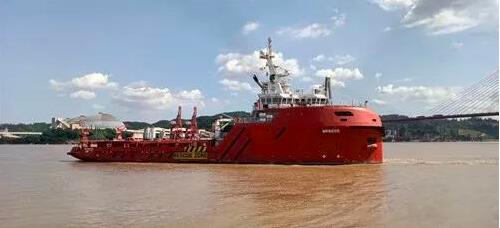 东南造船同时交付2艘65M海洋支持船