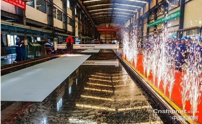 中集来福士南极磷虾运输船项目开工