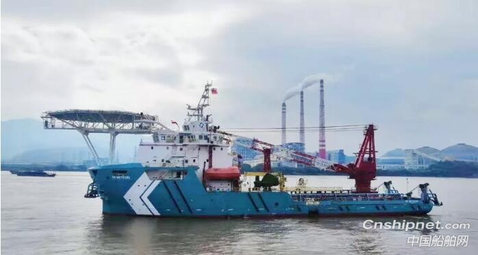 东南造船DN85M-5海底支持维护船顺利交付