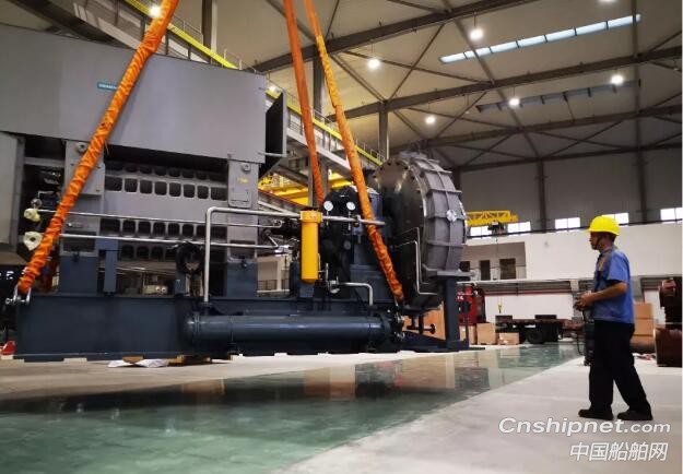 江增重工大吨位蒸汽压缩机HGC4000/1020-001机完工出厂