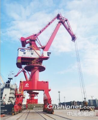 海西重机1台MQS型50t门座式起重机顺利交付