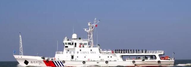 桂江造船60米级海巡艇“0751”正式列编台州海事局