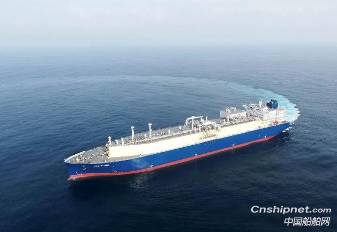 沪东中华亚马尔项目LNG船“天枢星”号顺利交付