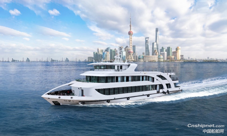 江龙船艇300客位“悦星6”号观光游览船闪耀黄浦江