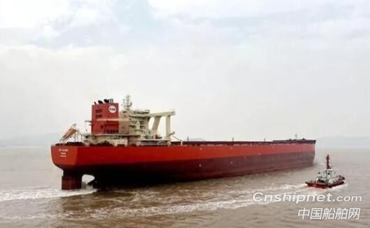 新时代造船交付325000吨超大型矿砂船“SEA GUAIBA”号