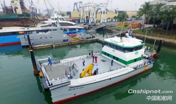达门获第三艘双海斧式纯铝合金海上风电运维船订单