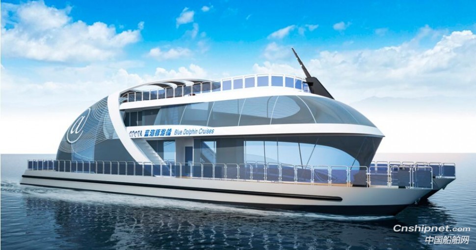 江龙船艇280客位“珠江游”纯电动游船开工