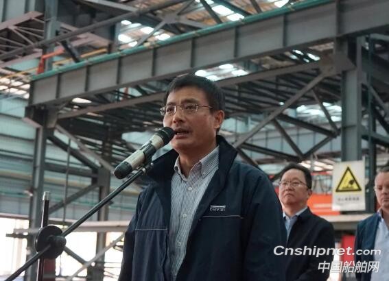 中航鼎衡3600吨不锈钢化学品船2#船顺利开工