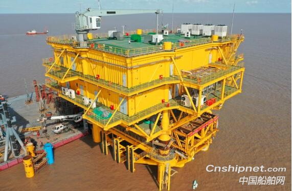 亚洲首创:海洋水建成功平移安装九思海上风电升压站