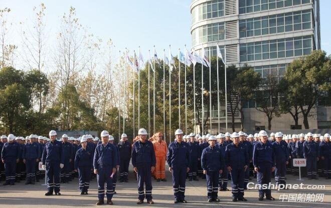 成立一周年的新大洋造船CORWN 63散货船命名