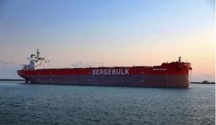 渤船重工21万吨20号船圆满完成海试