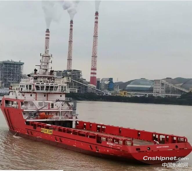 东南造船平台供应船DN78M—13顺利交付
