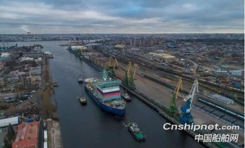 世界上最大原子破冰船“北极”号顺利完成试航