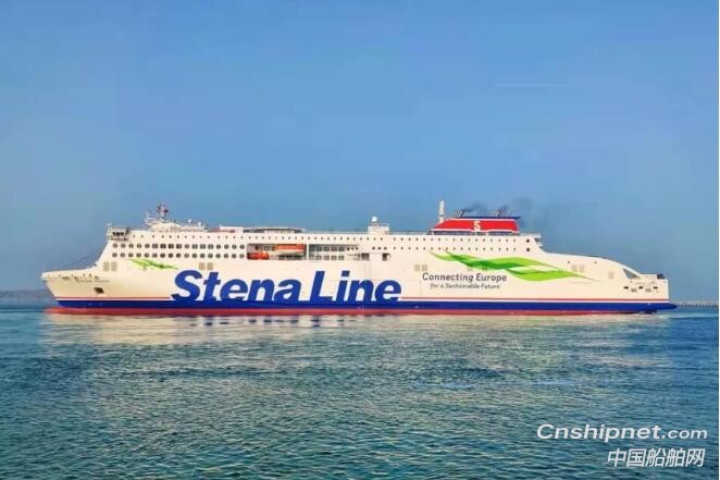 金陵船舶3100米车道高端客滚船W0264船完成试航